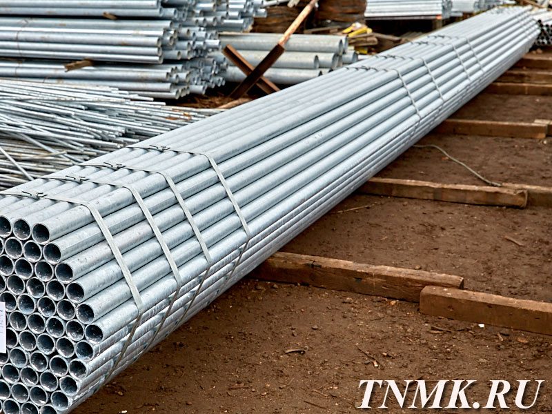 Труба водогазопроводная оцинкованная Ц-40х4 мм ГОСТ 3262-75