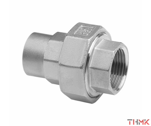 Муфта американка нержавеющая ВР-ВР DN 15 21,3 мм 1/2" AISI 304 купить в Махачкале